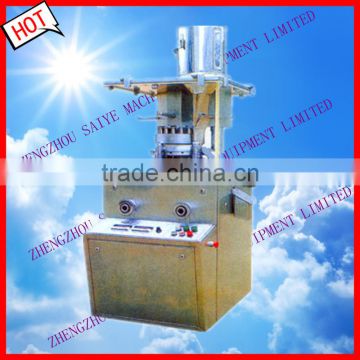 Single pressure type automatic rotary tablet press