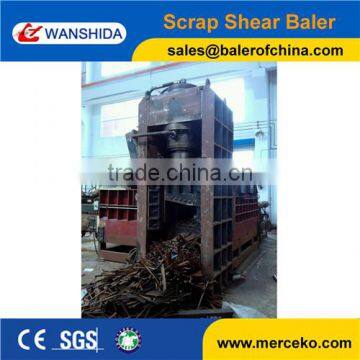 New Arrival Automatic Waste Car Baling Press and Cut Scrap Car Baler Shear (CE) photo-4
