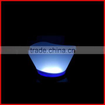 Rechargeable LED Large Ice Buckets Multiple Bottle Cognac Led Ice Bucket photo-2