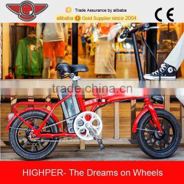 250W Cheap Small Folding Electric Bike, Cheap Electric Bicycle with EN15194 (EF01S-3)