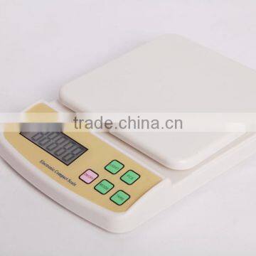 Food grade ABS material food/fruit/kitchen scale 5kg