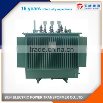 S9 series 125kva oil type transformer 10kv oil power transformer