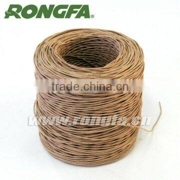 Natural Color and Green Color Vineyard Paper Twisted Wire Rope photo-3