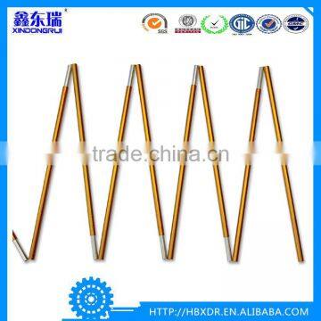 Aluminum Extrusion telescoping aluminum tent poles