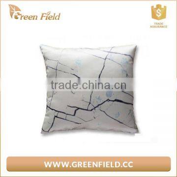Home Decoration White Marble Pillow Cover photo-3