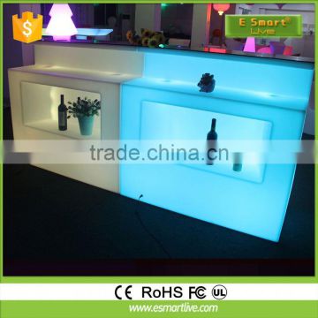 LED furniture LED light up garden party LED bar table