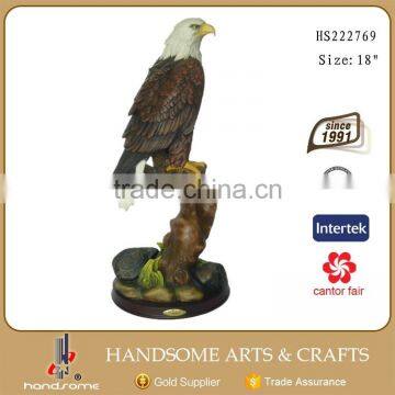 24 Inch Resin Realistic Animal Items Home Decoration Eagle Statues photo-4