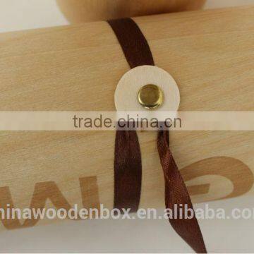 High Quality Light Weight Pine Wood Tea Box photo-4