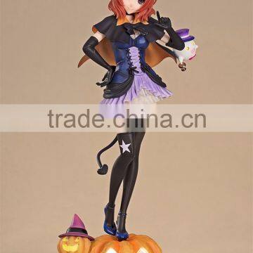 Halloween Theme Pumpkin Love Live Sexy Girl Pile Statue photo-2