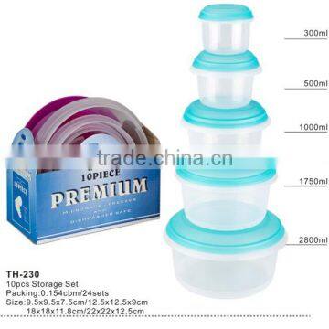 Round Plastic Freshness Preservation Strorage Box and Meal Prep Containers photo-2