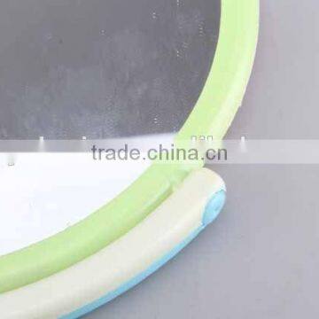 Colorful Round Plastic Double Sided With Double Round Foot Base Mirror photo-3