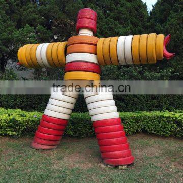 FRP display sculpture for theme park