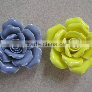 Factory Supply Wholesale Ceramic Colourful Flowers photo-3