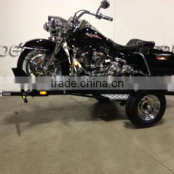 Collapsible Motorcycle Carrier Trailer With Single Wheel photo-6