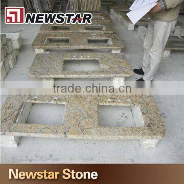 Newstar Sunny Flower Brazil Granite Quarry Low Price Vanity Top photo-3