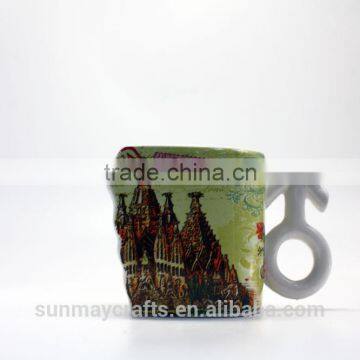 Oem Hot Sale Spain Barcelona Souvenir Ceramic Cup for Sale photo-3