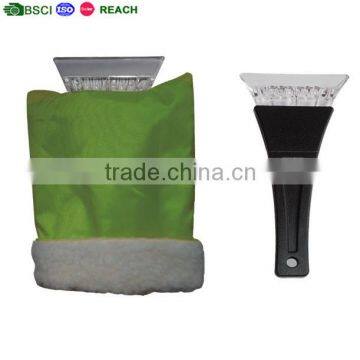 0 risk high quality warm ice scraper with glove for Russia market