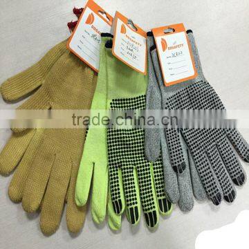 DDSAFETY 2017 Hot Sales Stainless Steel And Polyester Blend Cut Resistant Gloves photo-4