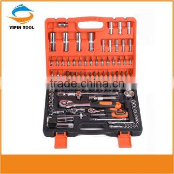 China High Quality 94 pcs 1/4 inch 1/2 inch Car Tools Socket Set