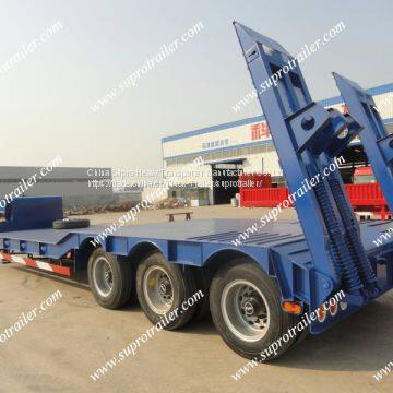 Low bed trailer,  Flatbed trailer,  Lowboy trailer