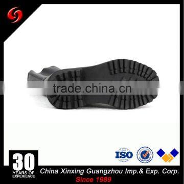 High Ankle Full Grain Leather Cheaper Black Comfortable Military Combat Boots Wholesale photo-4