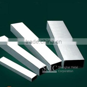 aisi 316l oval slotted tube for glass.