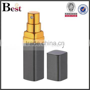 Cosmetic Packaging China 5ml Black Perfume Bottle Atomizer Mini Porkt Aluminum Outer Fragrance Perfume Glass Bottle photo-4