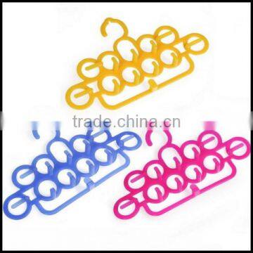 Multifunctional Plastic Scarf Belt Tie Hanger Space Saving Display Hook,custom Plastic Hanger Manfuacturer photo-2
