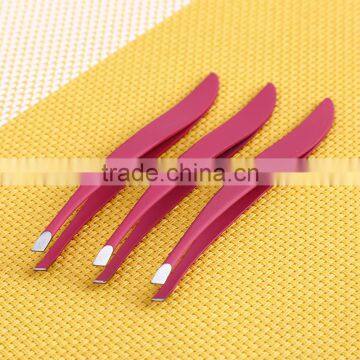 Newest Shape High Quality Beauty Salon Eyebrow Tweezer for Women photo-5