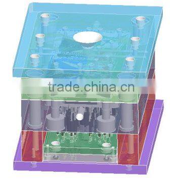 5 Outlet Switch Socket Injection Mould photo-4