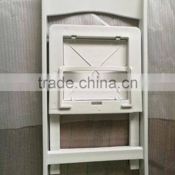 Wedding White Resin Folding Chairs for Outdoor I Gardern Wedding Chair photo-5