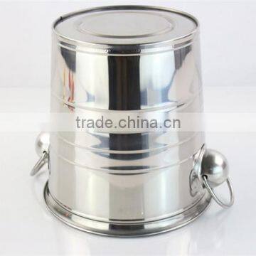 5L Double Wall Wine Bucket Beer Bucket Ice Bucket Stainless Steel photo-3