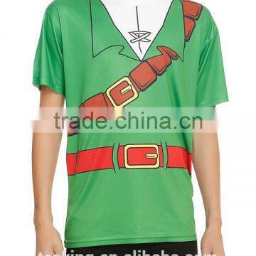 custom 100% polyester cheap sublimation t-shirt