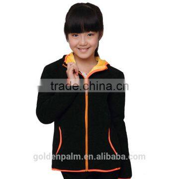 Children Plain 100% Fleece Polyester Hoodies photo-2
