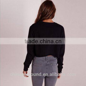Long Sleeve Women Sweatshirt For Women Cropped Sweatshirts Short Sweatshirt photo-2