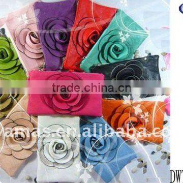 Popular PU ROSE cell phone bag