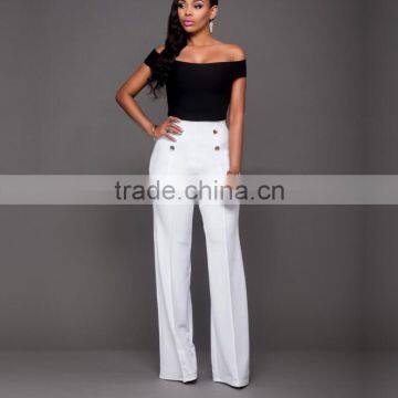 Zm50319b Casual Trumpet Woman Long Trousers Europe Fahion Pants photo-3