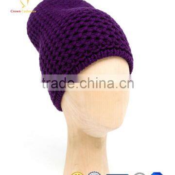 7GG Thick Wool Knit Lady Beanie Hat photo-5