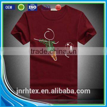 Breathable Custom Brand Printing 100gsm Running t Shirt photo-4