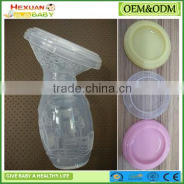 manual silicone breast pump Vacuum Pump Collector Factory breast pumps lids New mould without Chinese words