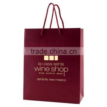 Matte Laminated Eurotote Shopping Bag - Features Cardboard, Dimensions Are 8" x 4" x 10" and Comes With Your Logo. photo-3