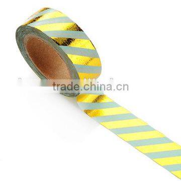 1.5cm *10 M Striped Foil Planner Washi Tape photo-5