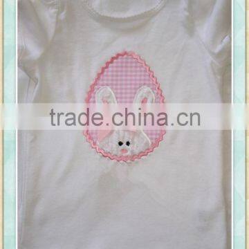 Easter girl's bunny shirts easter boutique clothing children's wear baby shirt