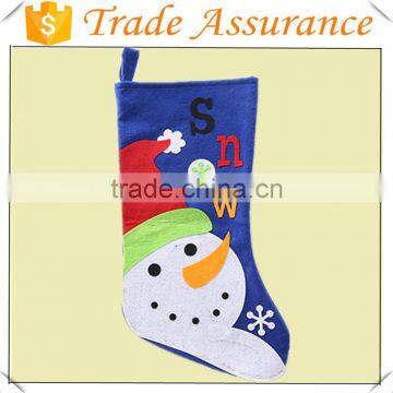 christmas socks decoration felt snowman christmas stockings