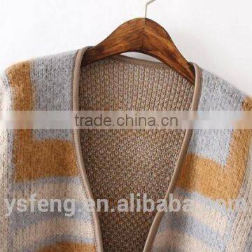 Stylish Wool Knitting Women Sweater Cardigan photo-3