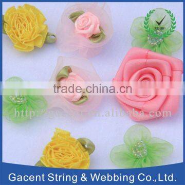 Charming ribbon flower bow