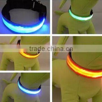 Light Up Dog Collar/ Reflective Dog Collar/ Reflective Dog Leash