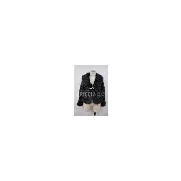 Faux fur coat, fake fur jacket, artificial fur  AR-8003