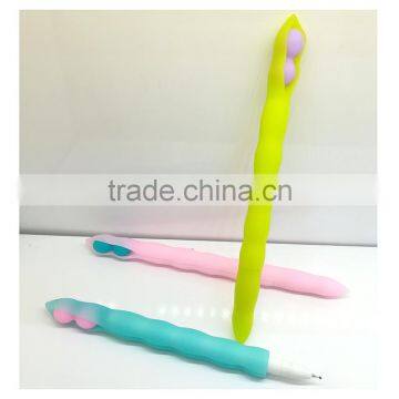 Creative Cute Novel Bean Plant Shape Gel Pen Gift for School Kids photo-2