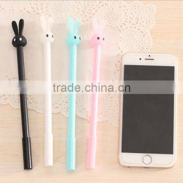 Cute Novel Jelly Rabbit Shape Promotional Gel Pen for School Kids photo-3